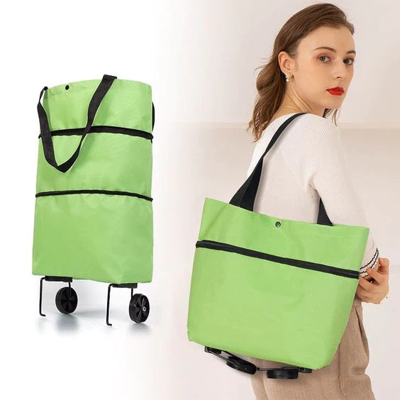 4-in-1 Foldable Shopping Trolley Bag