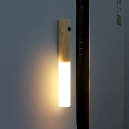 Wooden Style Sensor Light