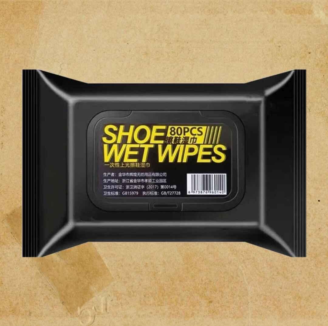 Instant Shoe Cleaning Wipes